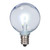 Vickerman XG40TU10-25 - G40 Transparent Pure White LED Replacement Bulb - 25 Pack 