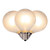 Vickerman XG50FU01-25 - G50 Frosted Warm White LED Replacement Bulb - 25 Pack 