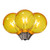 Vickerman XG50TU07-25 - G50 Transparent Yellow LED Replacement Bulb - 25 Pack 