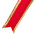 Vickerman L230412 - 12 inch Red-Gold Canvas Outdoor Bow
