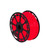 Vickerman X171523 - 150 ft x 1/2 in. Fluorescent Red LED Rope Light 120V