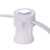 Vickerman V24SPT1-25W - 25 ft White C9 Socket Stringer with 25 Magnetic Sockets - SPT1 