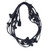 Vickerman VC9K12020 - 25 ft Black E17 Socket Stringer with 20 Sockets - SPT2