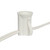Vickerman VC9SPT1-12W100 - 100 ft White C9 Socket Stringer with 100 Sockets - SPT1