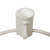 Vickerman VC9SPT1-12W25 - 25 ft White C9 Socket Stringer with 25 Sockets - SPT1 