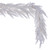 Vickerman FMA231348 - 4 ft Ivory Pampas Grass Christmas Garland - Unlit