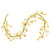 Vickerman FPQA231160 - 5 ft Pastel Orange Easter Egg Christmas Garland - Unlit 
