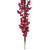 Vickerman FQ242160 - 5 ft Red Ice Christmas Garland - Unlit