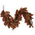 Vickerman FT240172 - 6 ft Brown Magnolia Leaf Christmas Garland - Unlit