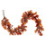 Vickerman FT240372 - 5 ft Orange Oak Leaf Christmas Garland - Unlit 