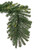 Vickerman G183314 - 9 ft Green Welch Fraser Fir Christmas Garland - Unlit