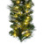 Vickerman K201415LED - 9 ft Green Brighton Pine Christmas Garland - Warm White LED