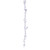 Vickerman MC253872 - 6 ft Clear Ice Cube Christmas Garland - Unlit