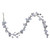 Vickerman N250107 - 6 ft Silver Ball Matte Shin Pearl Christmas Garland - Unlit