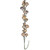 Vickerman N250138 - 6 ft Champagne Mt Shn Pearl Ball Christmas Garland - Unlit 