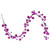 Vickerman N250159 - 6 ft Hot Pink Matte Shn Pearl Ball Christmas Garland - Unlit 