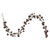Vickerman N250176 - 6 ft Mocha Matte Shiny Pearl Ball Christmas Garland - Unlit 