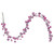 Vickerman N250179 - 6 ft Pink Matte Shiny Pearl Ball Christmas Garland - Unlit