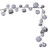 Vickerman N250307 - 10 ft Silver Matte Shiny Pearl Ball Christmas Garland - Unlit 