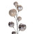 Vickerman N250343 - 10 ft Oat Matte Shiny Pearl Ball Christmas Garland - Unlit