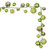 Vickerman N250354 - 10 ft Celadon Matte Shn Pearl Ball Christmas Garland - Unlit
