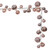 Vickerman N250358 - 10 ft Rose Gold Mt Sh Pearl Ball Christmas Garland - Unlit