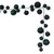 Vickerman N250374 - 10 ft Midnight Green Mt Sh Pearl Christmas Garland - Unlit 
