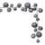 Vickerman N250387 - 10 ft Pewter Matte Shiny Pearl Ball Christmas Garland - Unlit