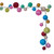 Vickerman N250394 - 10 ft Multicolor Mt Sh Pearl Ball Garld Christmas Garland - Unlit 