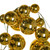 Vickerman N251708 - 6 ft Gold Shiny Ball Branch Christmas Garland - Unlit 
