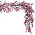 Vickerman P241172 - 6 ft Red/Burgundy Icy Berry Christmas Garland - Unlit