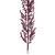 Vickerman P241172 - 6 ft Red/Burgundy Icy Berry Christmas Garland - Unlit 