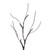 Vickerman X250606LED - 6 ft Brown Icy Sugar Twig Christmas Garland - Warm White LED