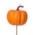 Vickerman EF240103 - 5.5 in. Orange Pumpkin Stick UV Artificial Spray - 4 Pack 