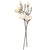 Vickerman FA240129 - 29 in. Green White Magnolia Flower Bud Artificial Spray - 2 Pack