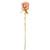 Vickerman FM239737 - 37 in. Red Dried Protea Stem Artificial Spray - 2 Pack