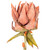 Vickerman FM239737 - 37 in. Red Dried Protea Stem Artificial Spray - 2 Pack