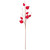 Vickerman FPQ237128 - 31 in. Red Pomegranate Artificial Spray - 3 Pack