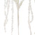 Vickerman FQ240711 - 35 in. White Hanging Ice Pick Artificial Spray - 2 Pack 
