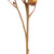Vickerman FR235001 - 26 in. Cream Chrysanthemum Artificial Spray - 3 Pack