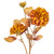 Vickerman FR235038 - 26 in. Yellow/Brown Chrysanthemum Artificial Spray - 3 Pack 