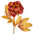 Vickerman FR235876 - 21 in. Dark Brown Peony Stem Artificial Spray - 6 Pack 