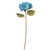Vickerman FR250102 - 32.5 in. Blue Hydrangea Stem Artificial Spray - 3 Pack