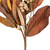 Vickerman FT240113 - 24 in. Brown Magnolia Leaf Artificial Spray - 3 Pack