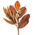 Vickerman FT240113 - 24 in. Brown Magnolia Leaf Artificial Spray - 3 Pack 