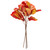 Vickerman FT240513 - 31 in. Orange Fiddle Leaf Artificial Spray - 3 Pack