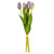 Vickerman FXT238766 - 16 in. Blue Violet Tulip Bundle Artificial Spray - 2 Pack