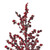 Vickerman P241124 - 24 in. Red/Burgundy Icy & Berry Artificial Spray - 3 Pack