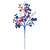 Vickerman P251155UV - 28 in. Red/White/Blue Berry UV Artificial Spray - 2 Pack 