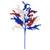 Vickerman P251355UV - 32 in. Red/White/Blue Cluster Berry UV Artificial Spray